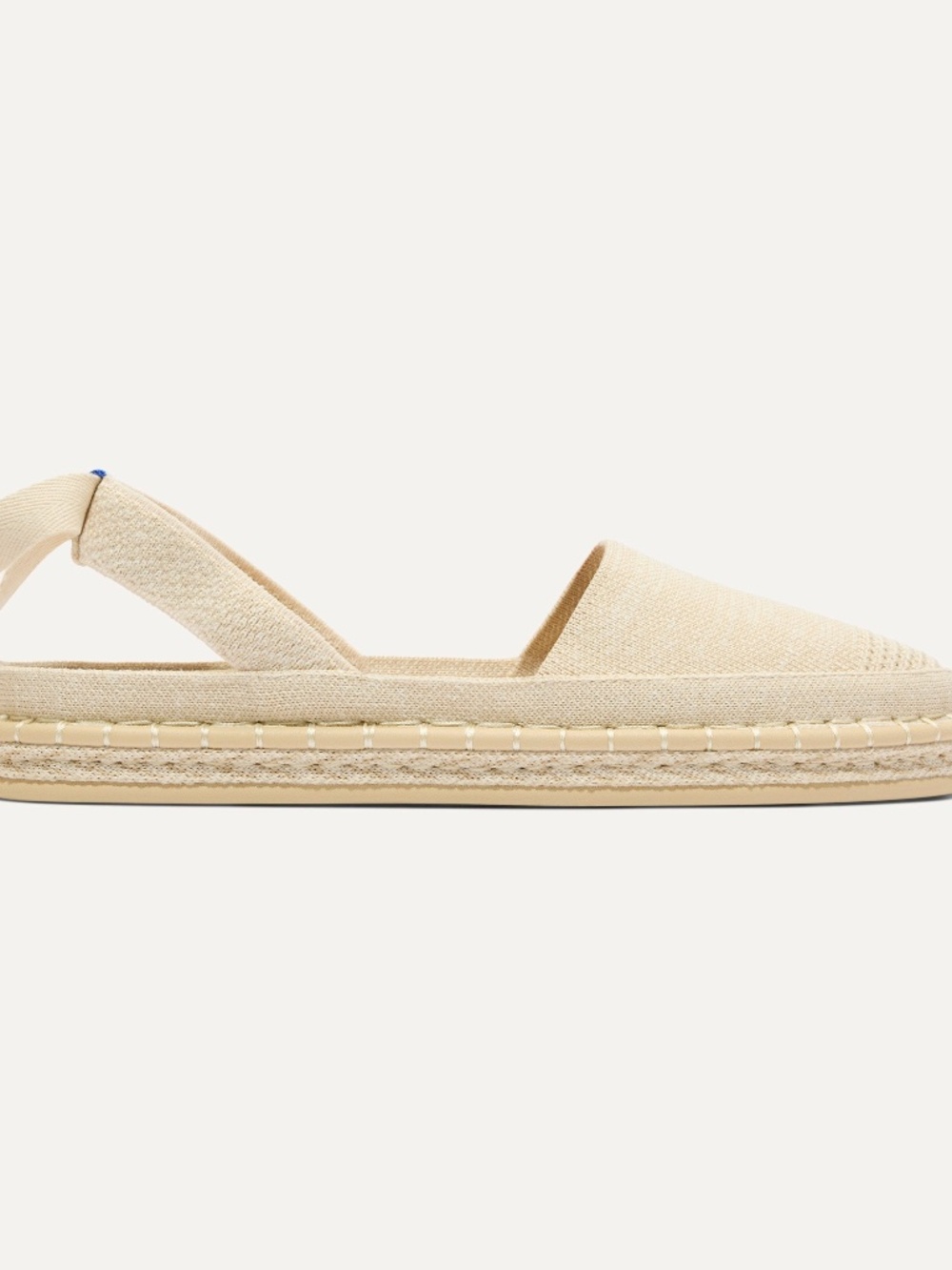 NEW IN BOX Rothy's The D'Orsay Espadrille - Seashell Size 9 - Picture 3 of 3